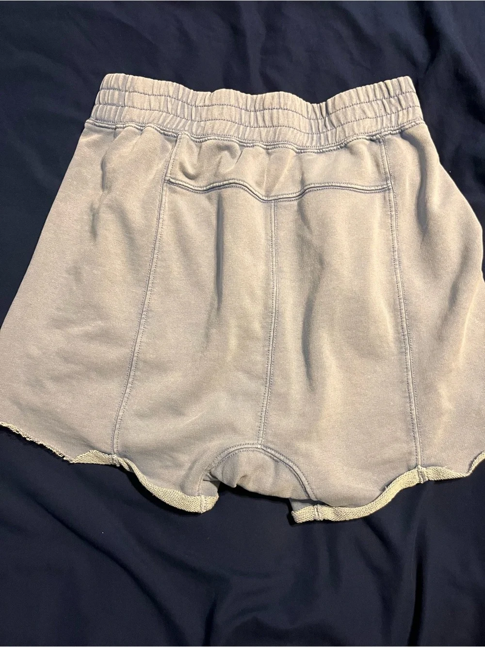 Free People Light blue High-Rise Lounge Shorts